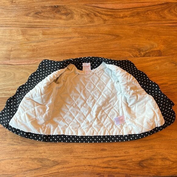 Cat & Jack Black & White Polkadot Jacket - Picture 3 of 8